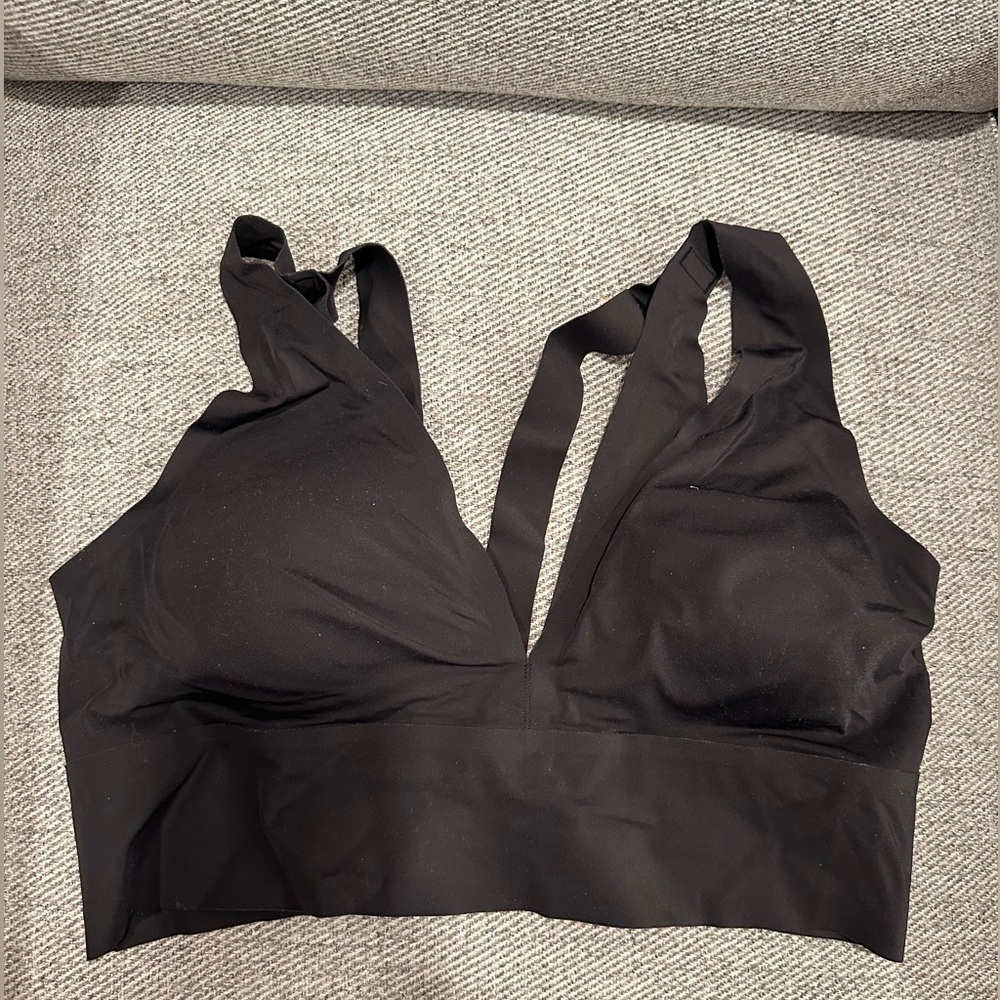 True & Co. double strap bra.
